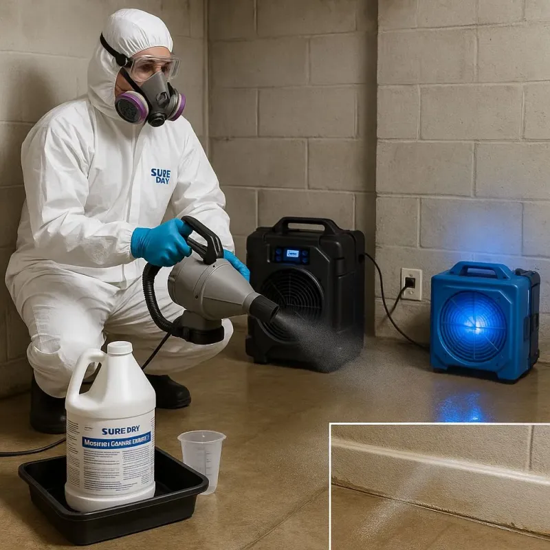 Sanitization and Odor Removal process in Pole Ojea, PR